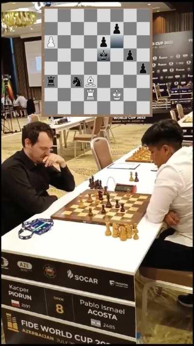 Pablo Acosta pasa a la segunda ronda de la Copa del Mundo de Ajedrez (Muchaaaachooos ahora nos volvimos a ilusionar)