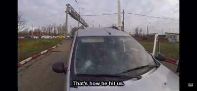 Man hits pedestrian then backs into pole while fleeing the scene