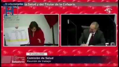 “Pequeño Virrey de las camas vacías y los muertos en casa” Lilly Téllez a López Gatell