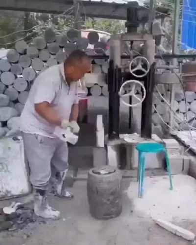 impressive making artistic limestone tables