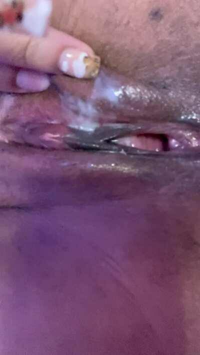 You like how creamy my pussy gets?