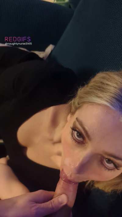 My husband finally came home from his work trip and even though I'm recovering from surgery I needed his cum so badly, to feel close to him