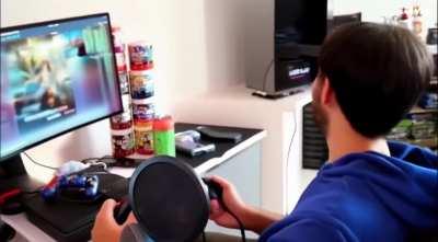 Why is Mustafar being some ordinary gamer? Is he skilled?