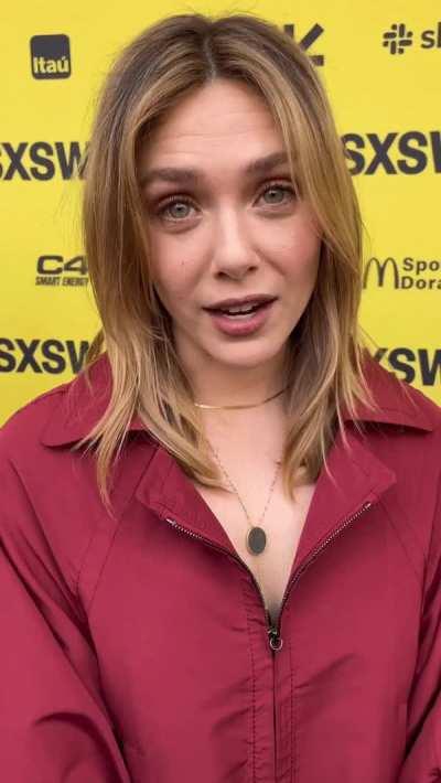 Elizabeth Olsen saying she is attracted to you