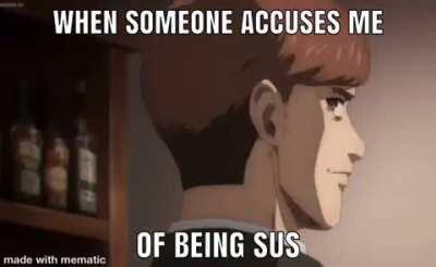 When the scouts are acting sus