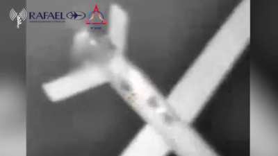Israel publishes first videos of intercepting Hezbollah drones using a 