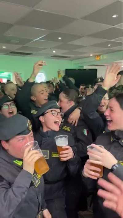 This is how French and Italians work.