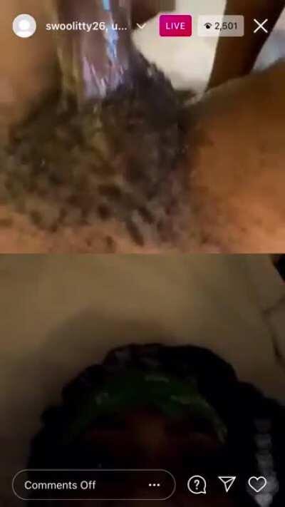 They sucking dick on live