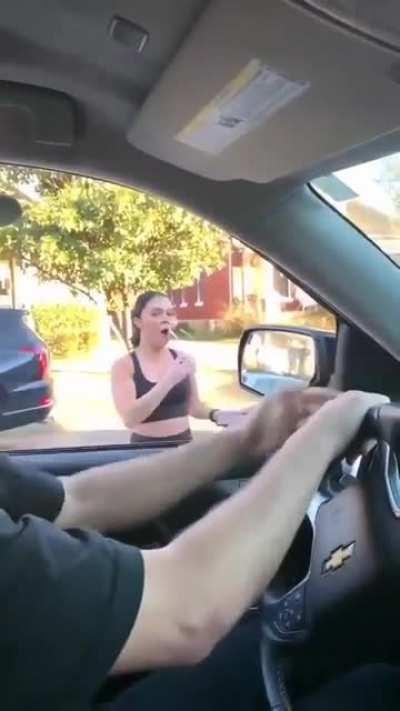 To tell off a creeper