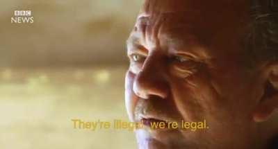 He is playing Kenshi IRL