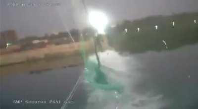 CCTV shows the exact moment the bridge collapsed in india