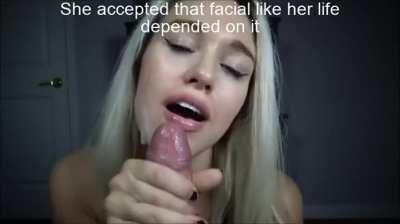 Didn't even think sis would pay up after the bet but here we are