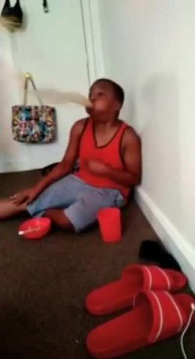 That projectile vomit though