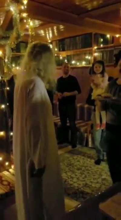 His Holiness Turkish Messiah celebrates his own birthday on Christmas