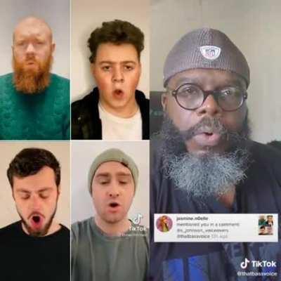 'Misty Montain' featuring the basso profundo Eric Hollaway