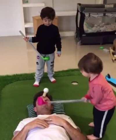 Here’s a broken nose dad, love you