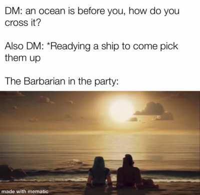 Always make sure to use your inspirational speech first