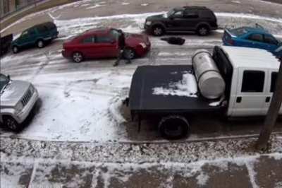 Head bounce like basketball