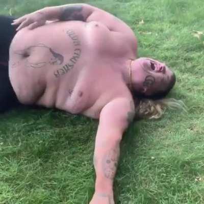 Methanys husband methew is trying to become famous again...