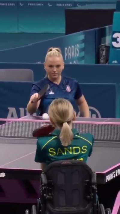 Give her the medal now