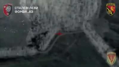 Ukrainian gunners of the 63rd Mechanized Brigade hit Russian positions with cluster shells. Lyman/Torske direction. March 2025