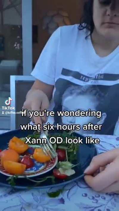 This was me after sleeping off 32 hours of Xanax