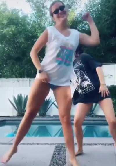 G. Hannelius ass and bikini - repost