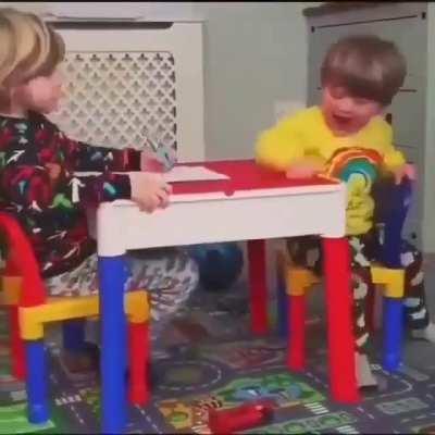 Making baby hulk angry