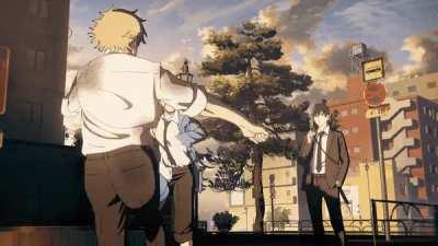 Made a looping version of Denji and Power's little dance, perfect for a Discord banner etc