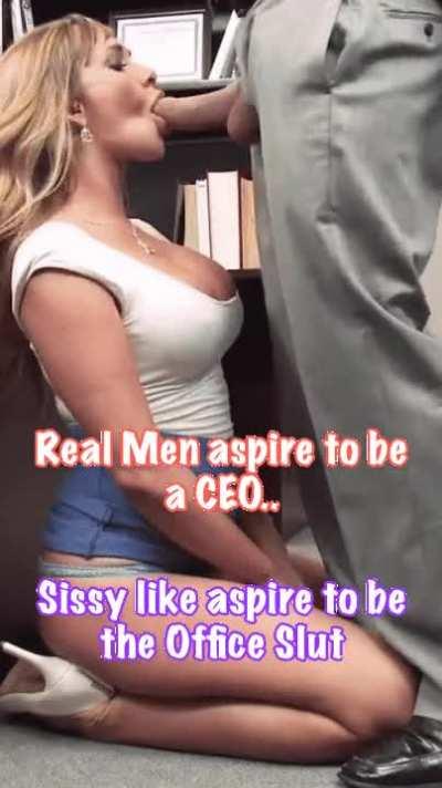 A Sissy's career choice