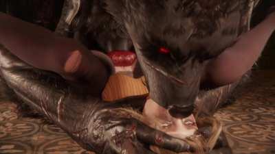 Werewolf kidnapping Ashley ( comandorekin)