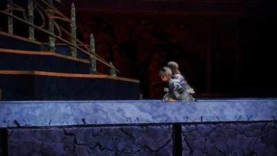 Look at the baby fucking go