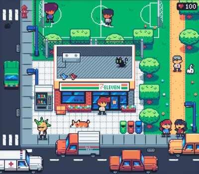 A day in the neighborhood