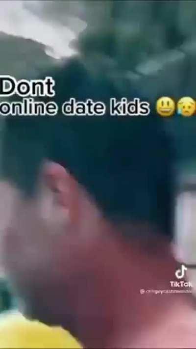 you never know whos behind the screen