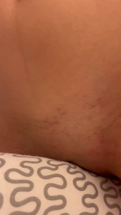 Maybe my pillow got wet