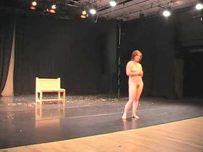 Jodean Sumner Nude in a Student Play
