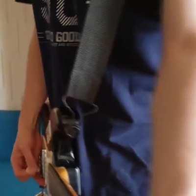 This guy just didn't realize how cool that riff was, huh?