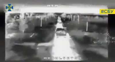 Ukrainian special forces (SBU) repelled a Russian infantry attack with drones