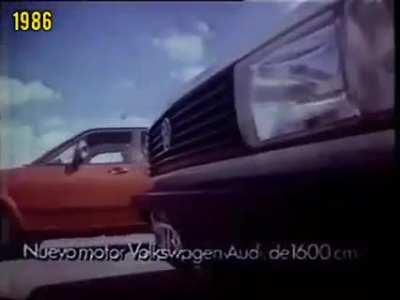 Publicidades argentinas de autos de los '80