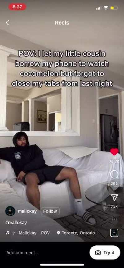 His mistake. GET THUGGED.