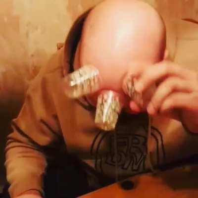 The three horns drinking challenge