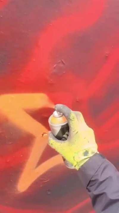 Spray painting
