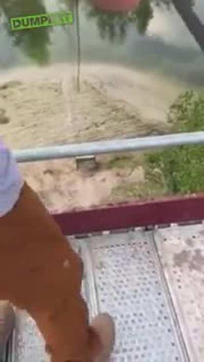 WCGW going on a cheap festival zipline