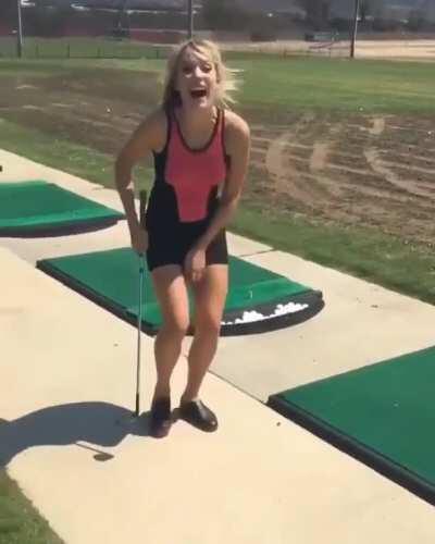 HMC while I make golf interesting