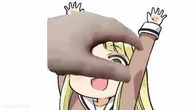 I want to pat Kokoro's head