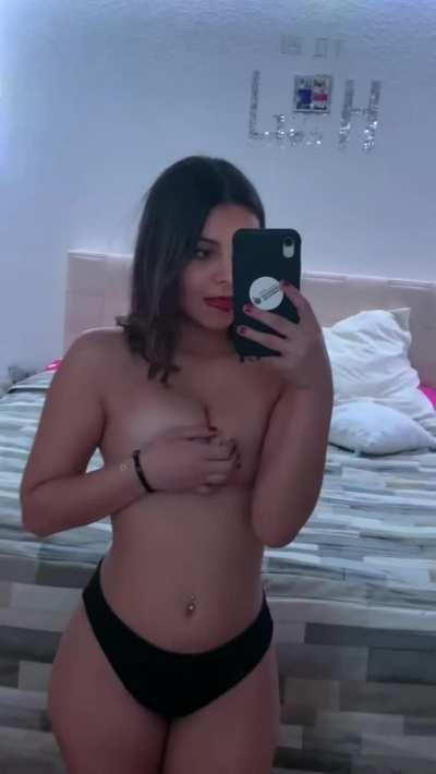 Will you play with my boobs?