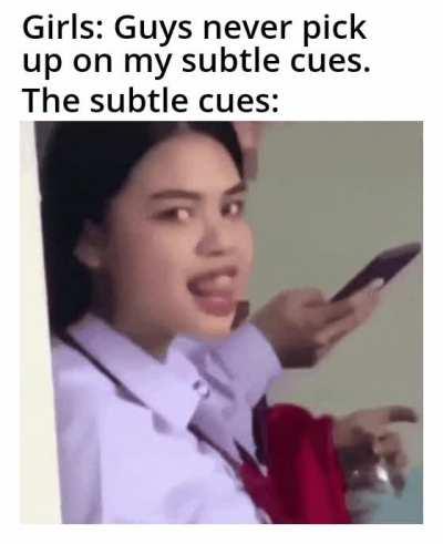 You can't expect us to be mind readers