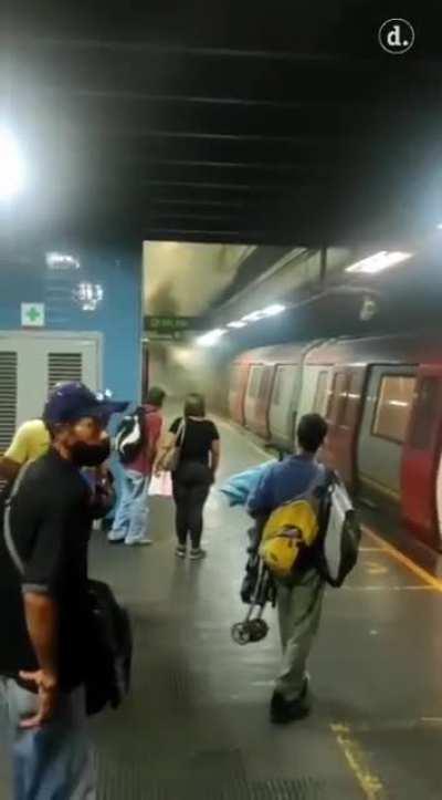 Train car blows up in Caracas, Venezuela (September 25)