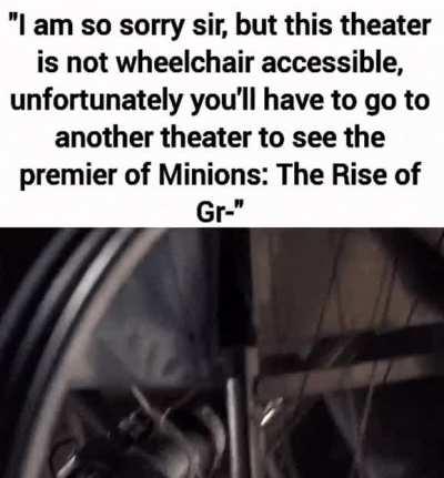 I'm not going anywhere else