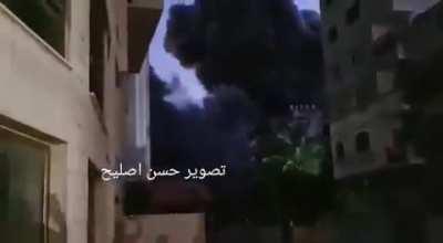 ‘Israeli’ airstrike destroys a 13-storey residential building in Gaza, contradicting its narrative that it only targets Hamas - 11-5-2021